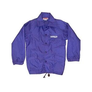 Vintage 1970-80s Federal Express Kids Jacket Windbreaker Size 6 -8 FedEx Memphis
